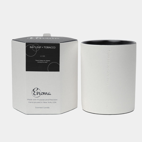 Bay Leaf + Tobacco Non-toxic Candle