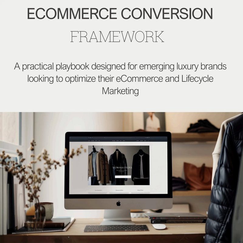 Ecommerce Conversion Framework Ebook – Enoma