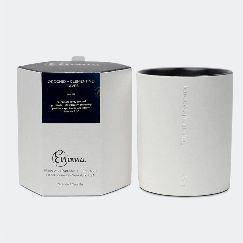 Orchid + Clementine Leaves Non-toxic Candle - LIMITED EDITION