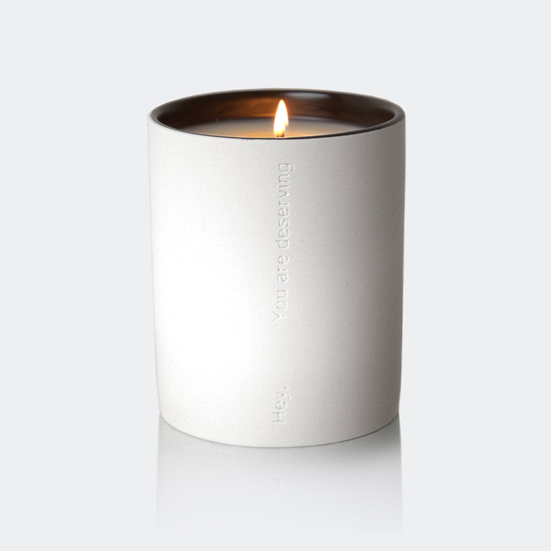 Dahlia Petals + Amber Non-toxic Candle