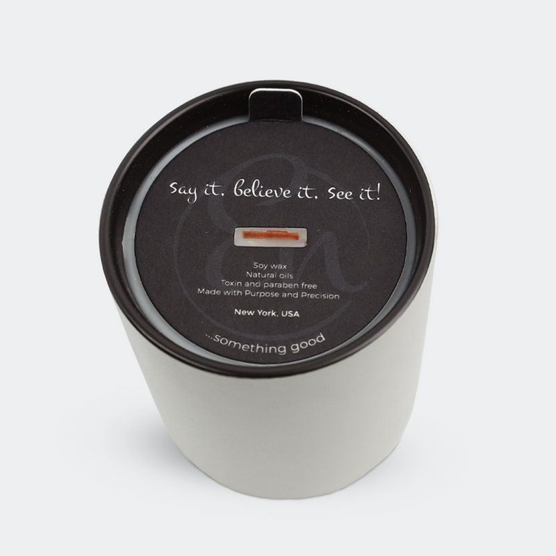 Bitter Orange + Suede Non-toxic Candle